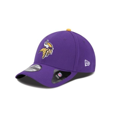 Purple Minnesota Vikings Hat - New Era NFL Team Classic 39THIRTY Stretch Fit Caps USA0815726